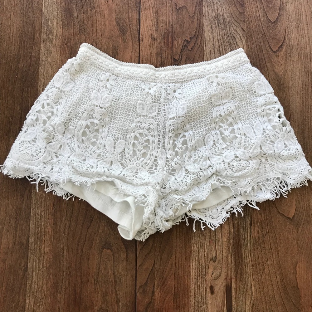 Lace shorts